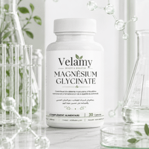 Velamy Magnésium Glycinate 500 mg Complément alimentaire Sommeil & Relaxation